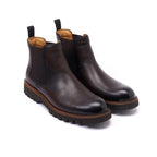 Pasaporte británico - Botas Chelsea - Marrón oscuro - Hombre