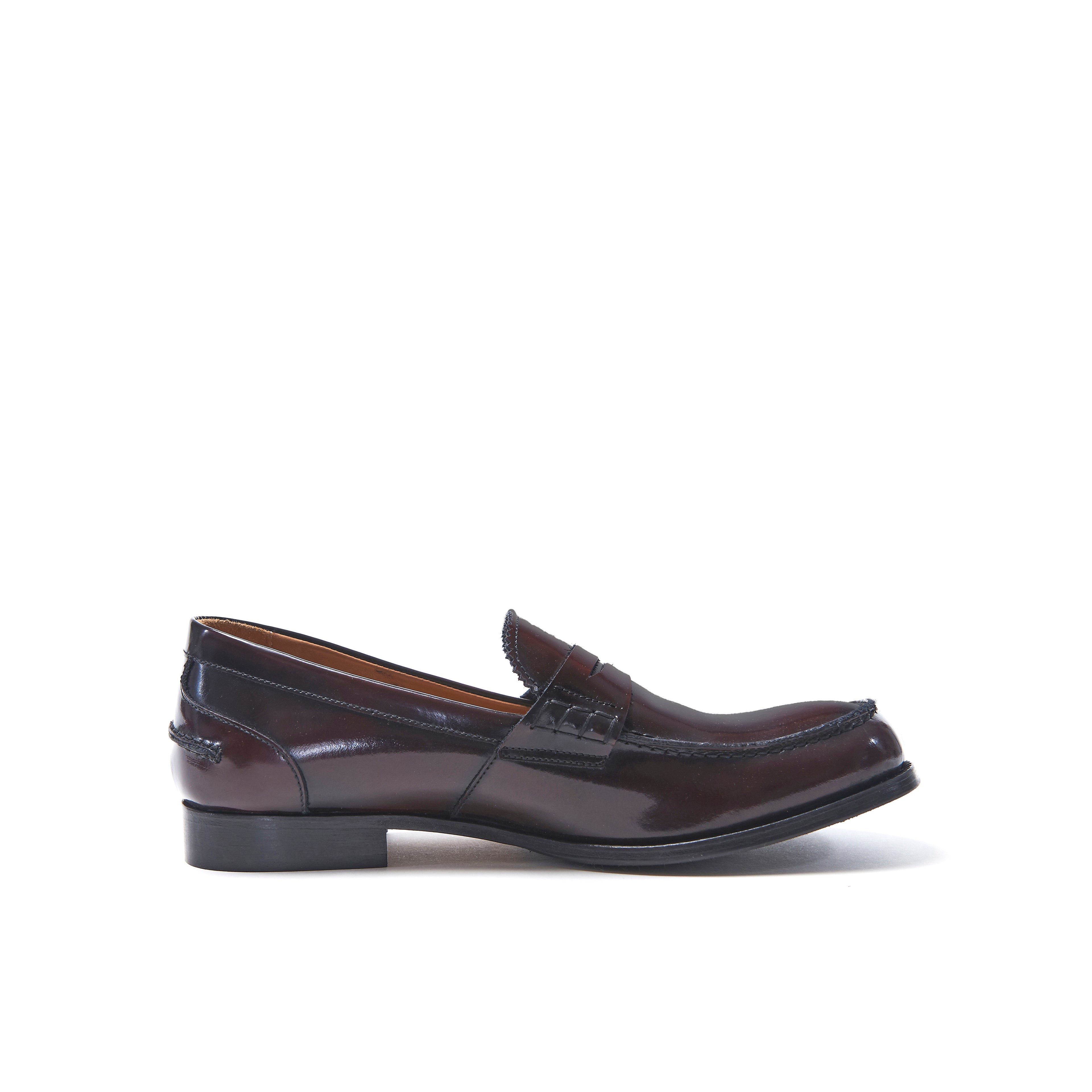 Loafers - Burgundy - Men