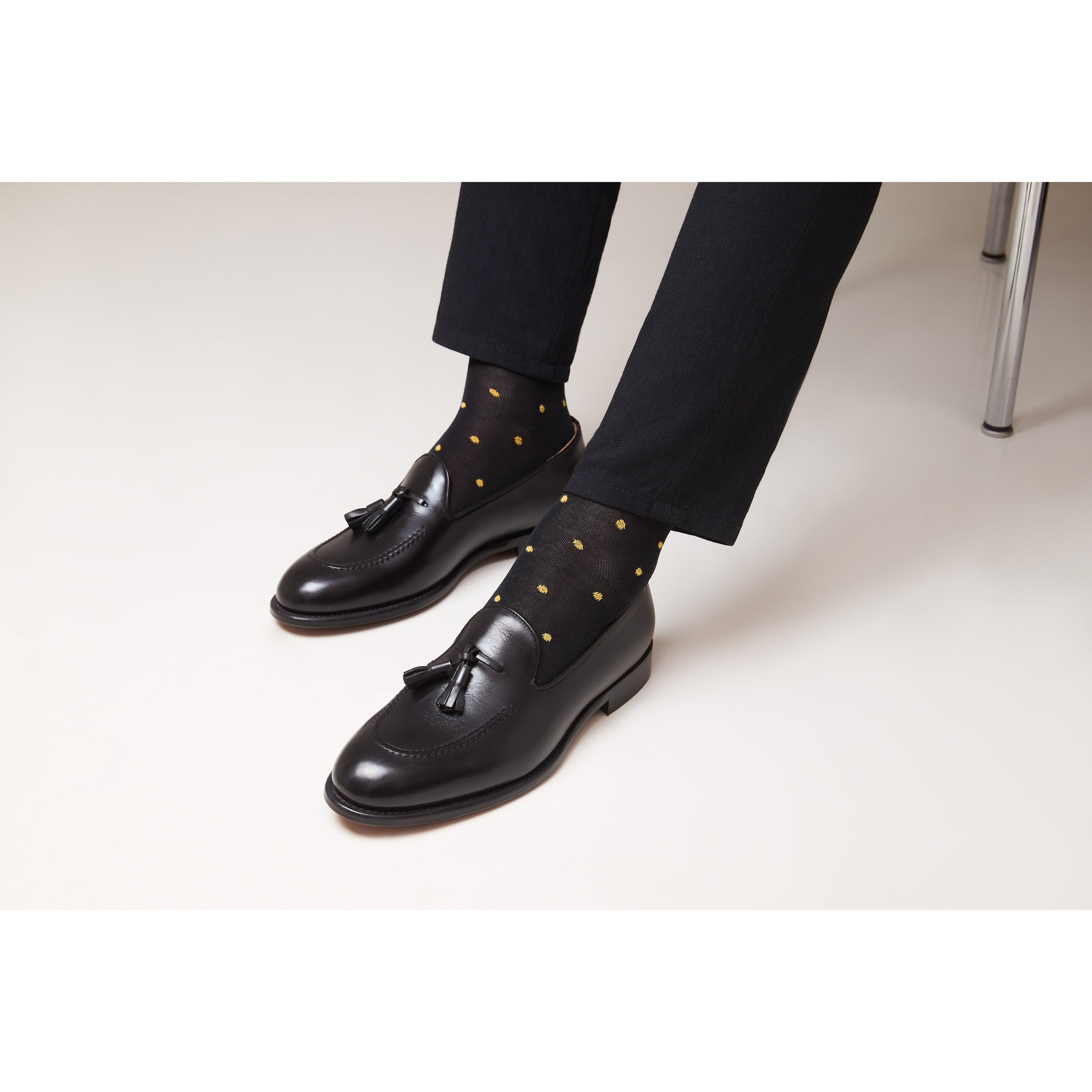 Tassel Loafer - Black - Men