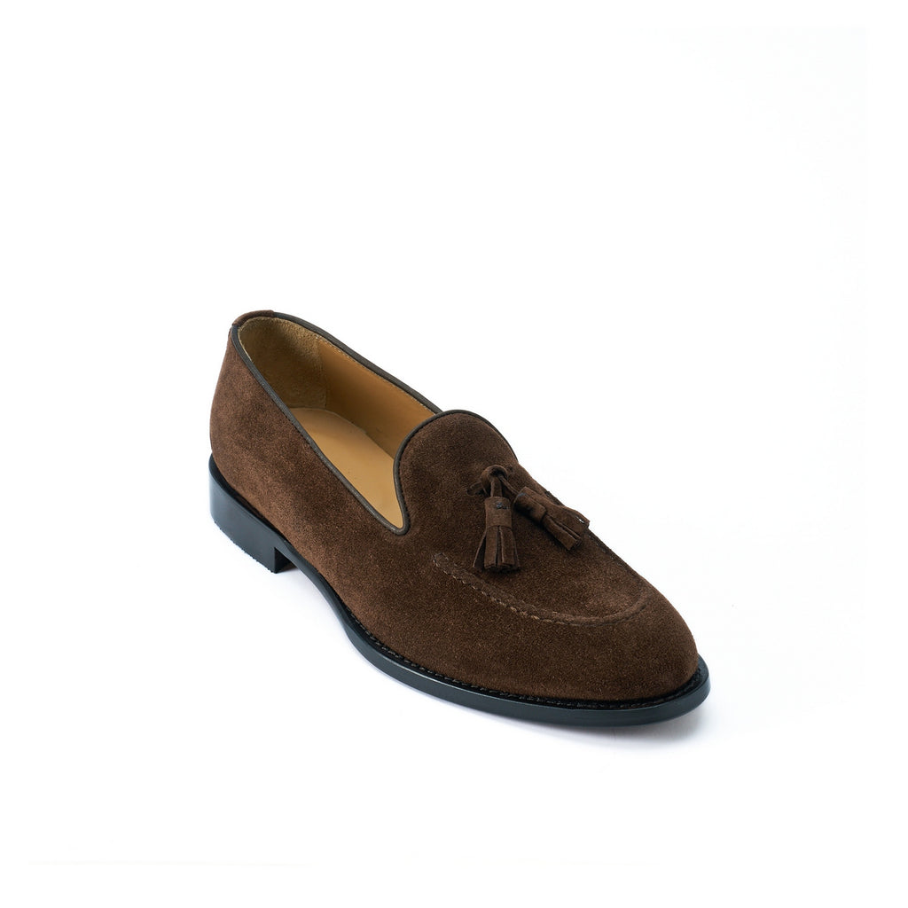 Mocasín Tassel Marrón Oscuro - Hombre