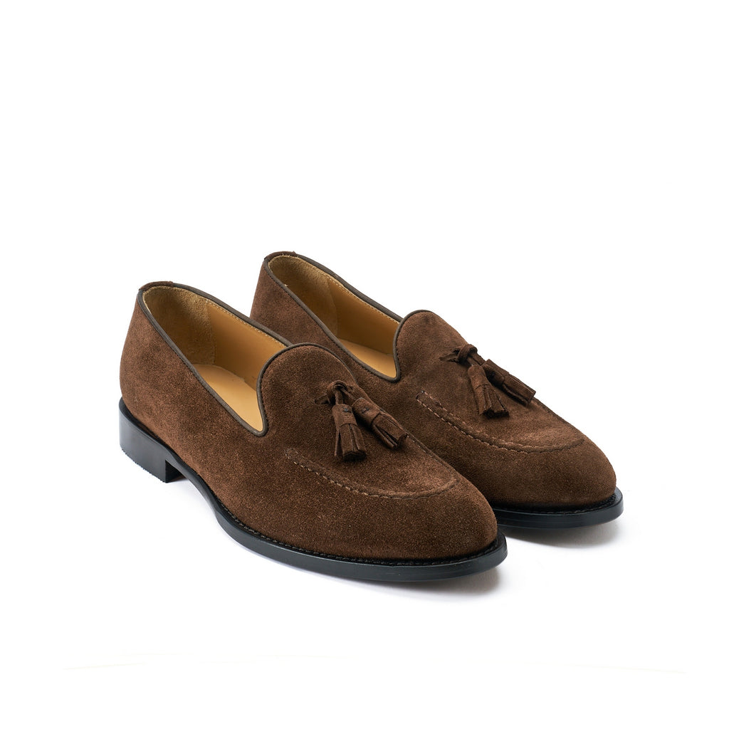 Mocasín Tassel Marrón Oscuro - Hombre