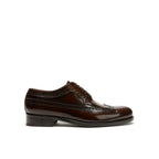 Brown Longwing Derby Shoes - Men