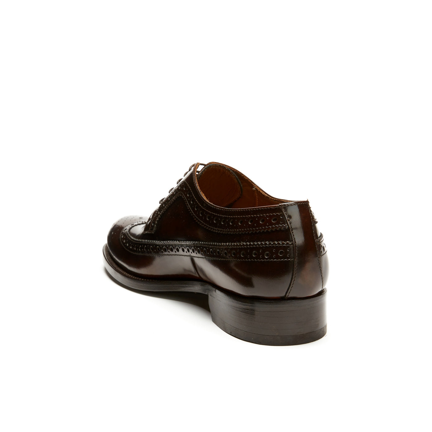 Brown Longwing Derby Shoes - Men
