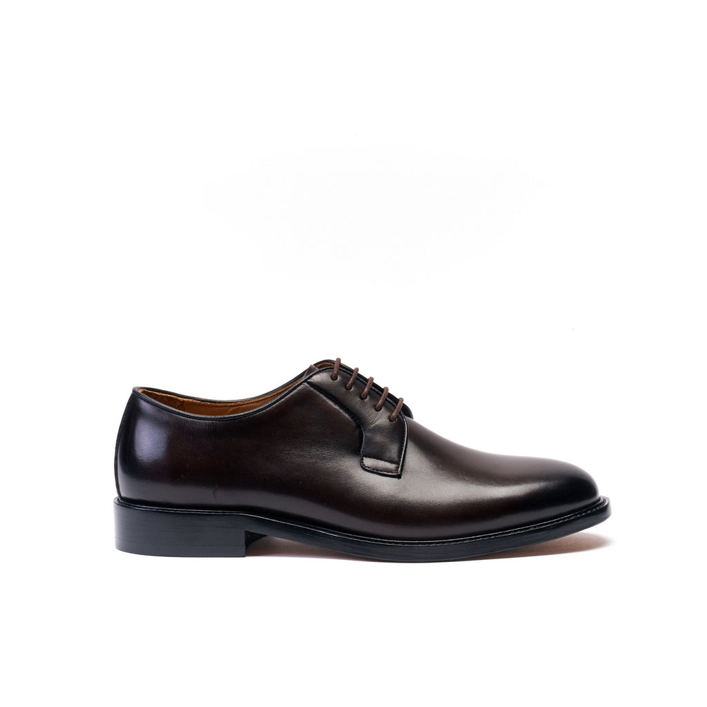 Derby Shoes - Dark Brown - Men
