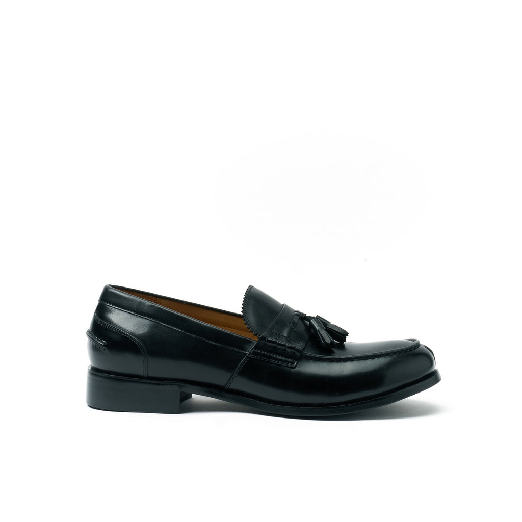 Mocasín Tassel Negro - Hombre