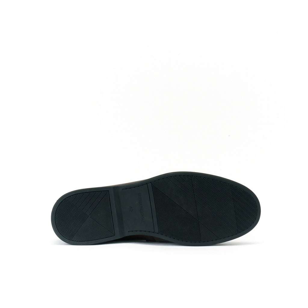 Mocasín Tassel Marrón Oscuro - Hombre
