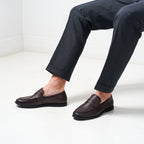 Mocasín Tassel Marrón Oscuro - Hombre