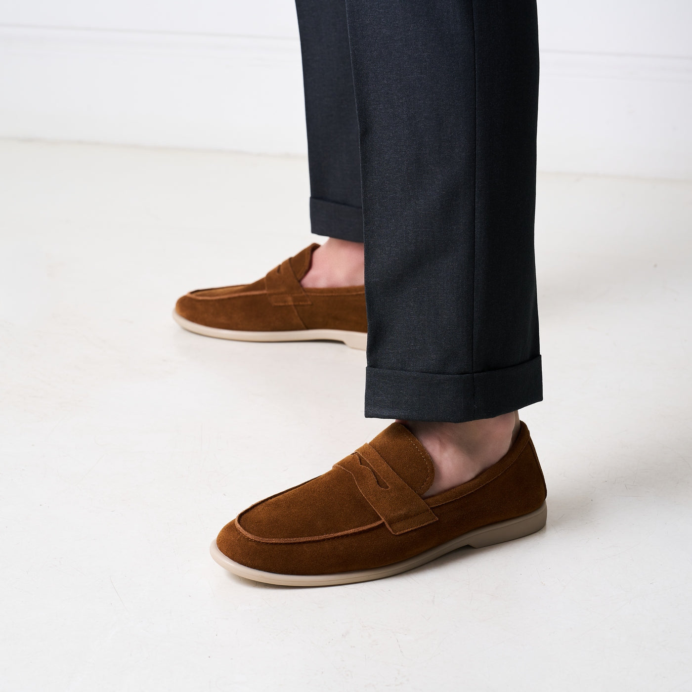 Mocasín Penny marrón - Hombre