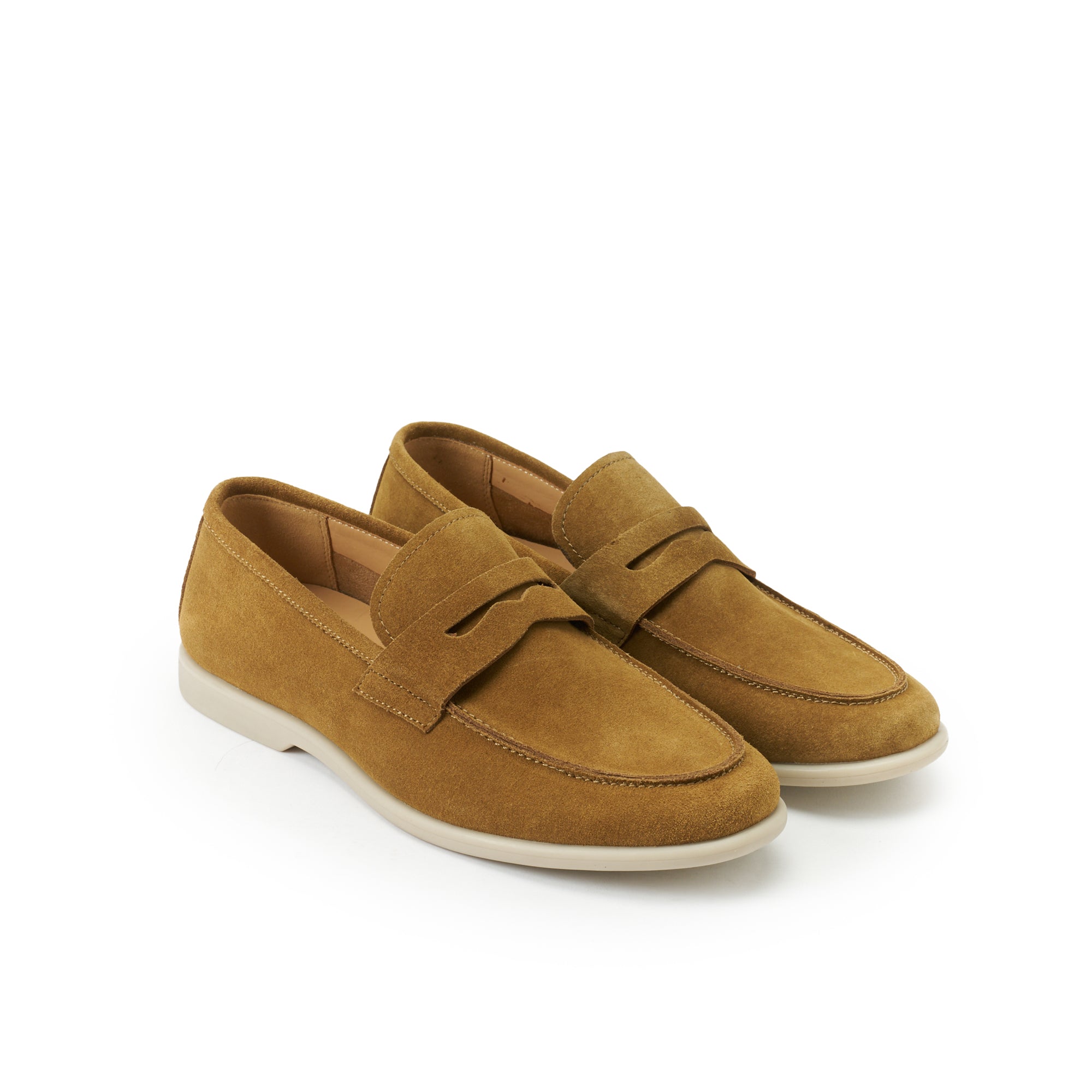 Mocassin Penny Ocre - Homme
