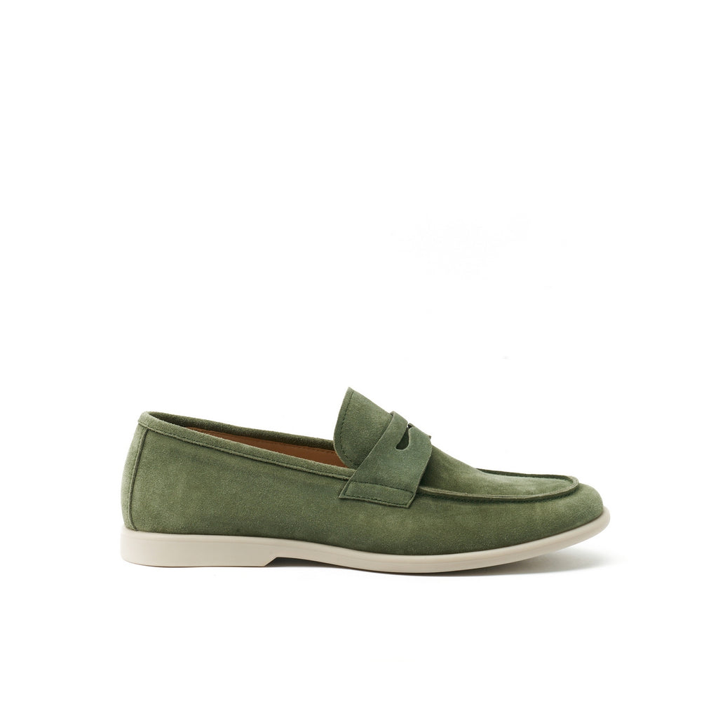 Green Penny Loafer - Men's