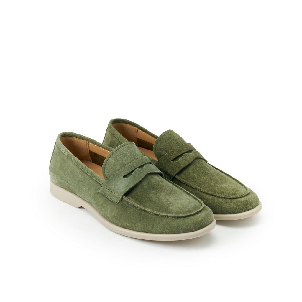 Green Penny Loafer - Men's