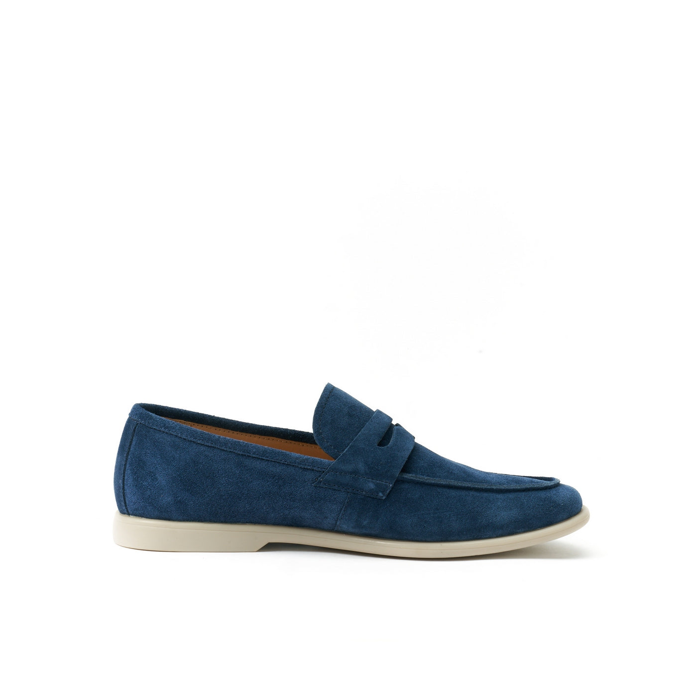 Mocassin Penny Bleu Marine - Homme