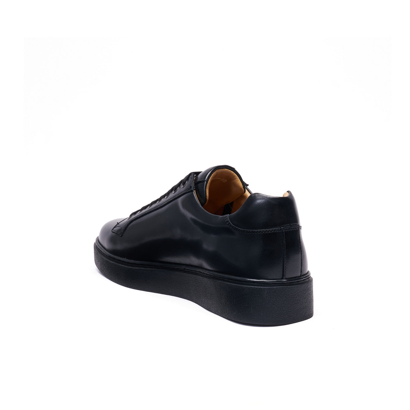 Classic Lace-Up Sneaker Black - Man