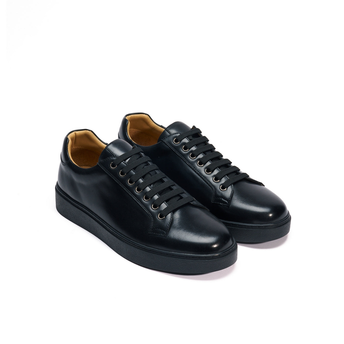 Classic Lace-Up Sneaker Black - Man