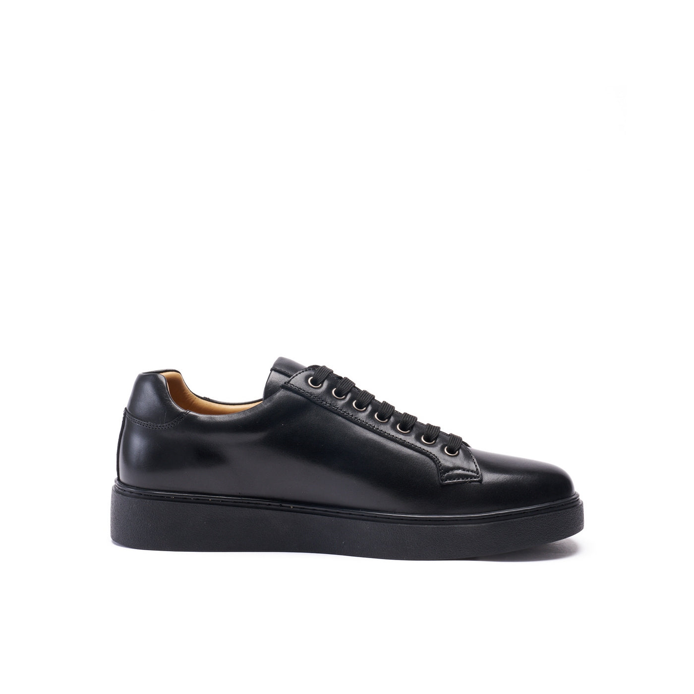 Classic Lace-Up Sneaker Black - Man