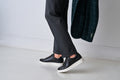 Classic Lace-Up Sneaker Black - Man