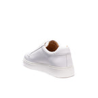 Classic White Lace-Up Sneaker - Men's