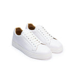 Classic White Lace-Up Sneaker - Men's