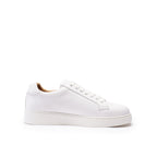 Classic White Lace-Up Sneaker - Men's
