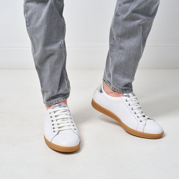 Low-Top Trainers - White - Men