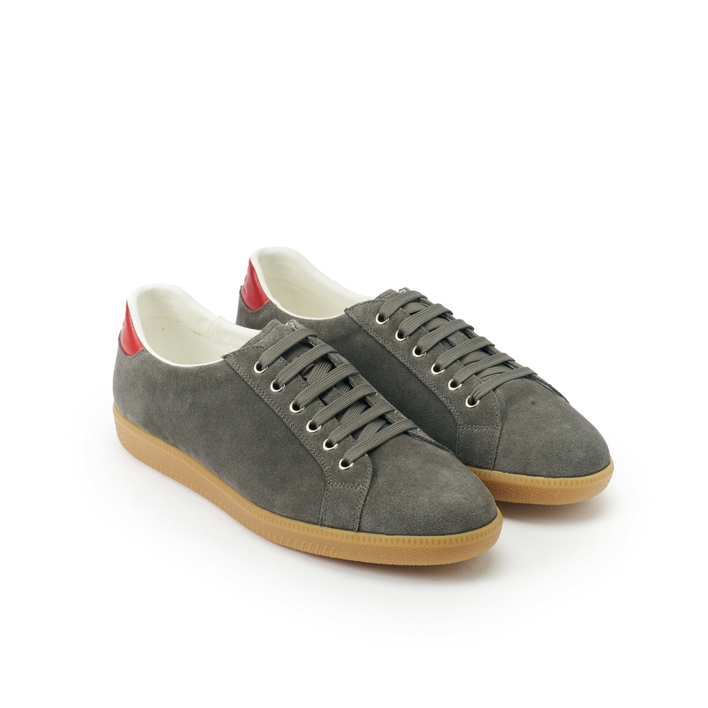 Grey Low-Cut Trainers - Men
