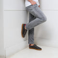 Grey Low-Cut Trainers - Men