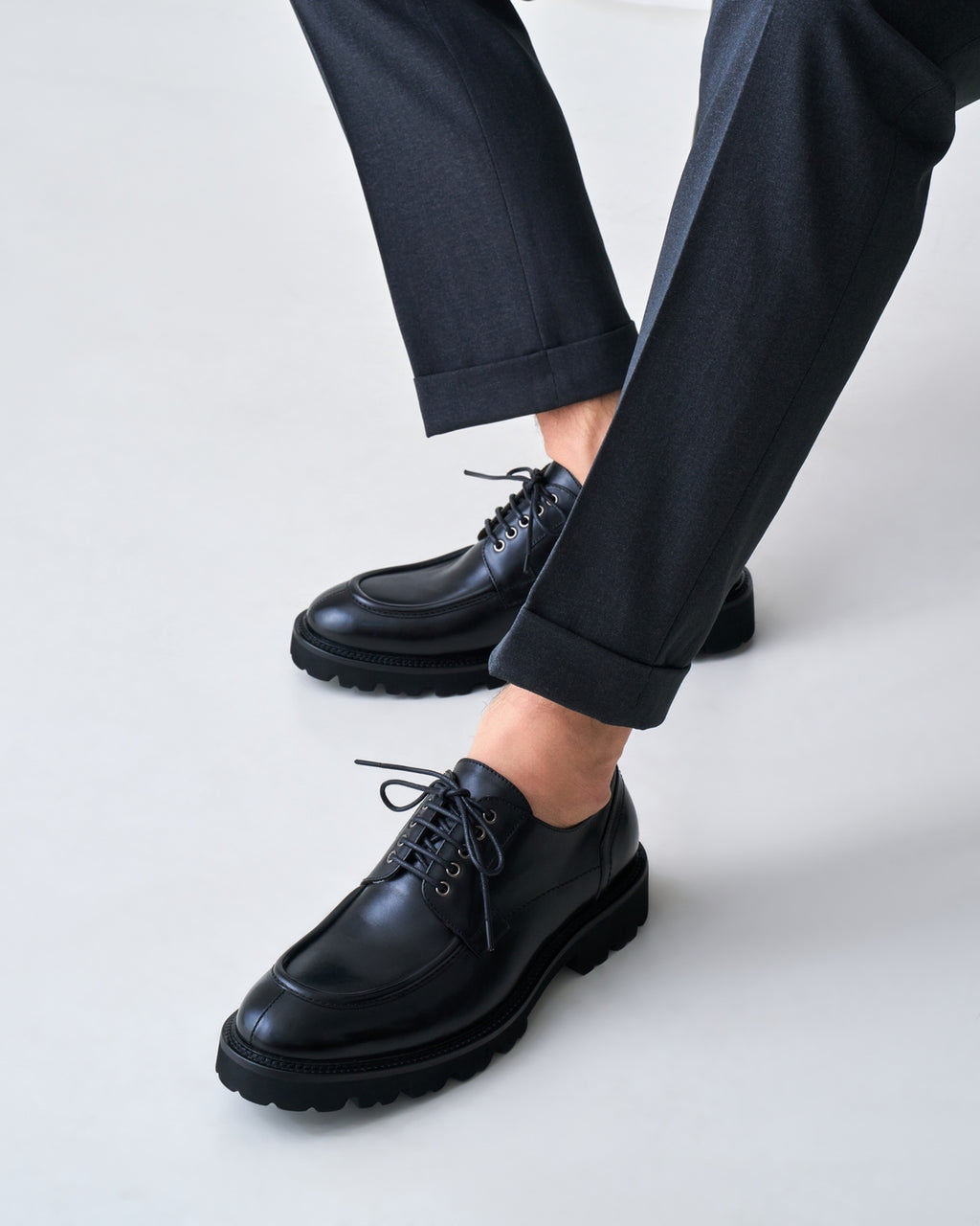 Apron Derby Black - Man