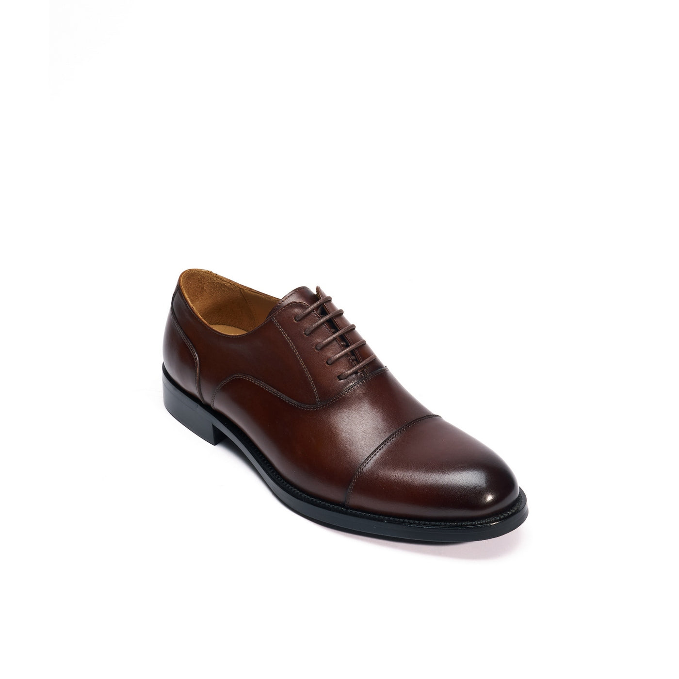 Straight Cap Oxford Dark Brown - Man