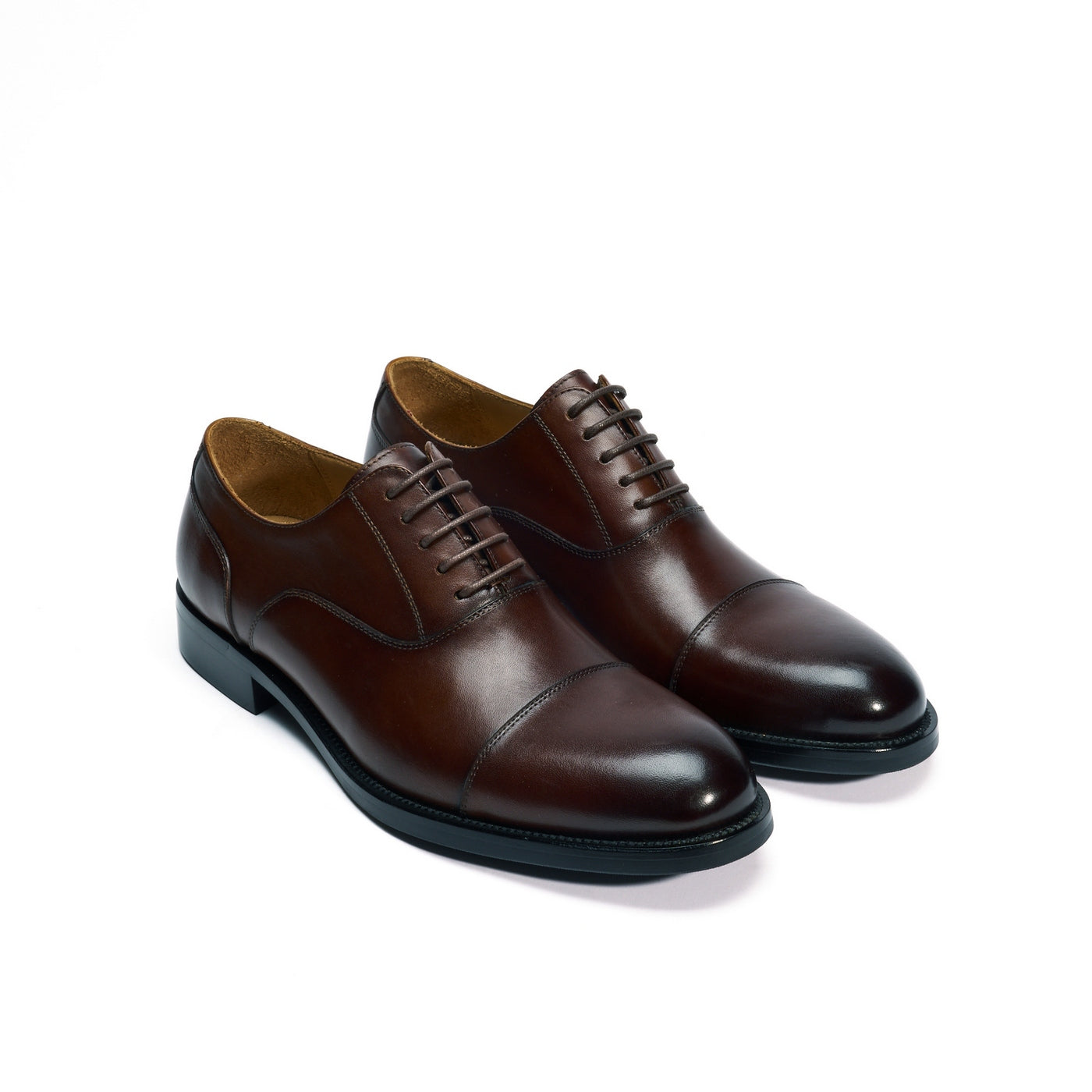 Straight Cap Oxford Dark Brown - Man