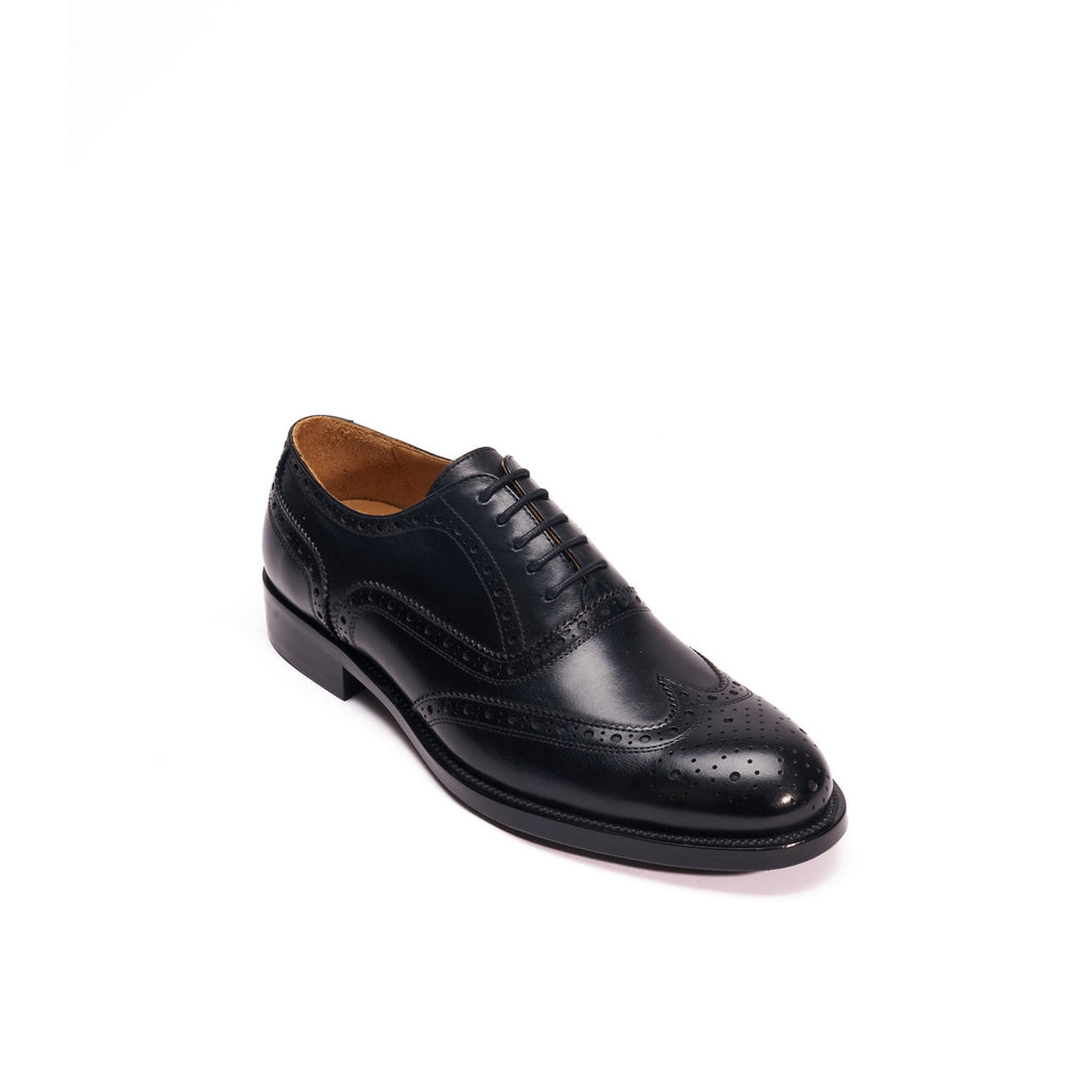 Wing Tip Oxford Black - Hombre