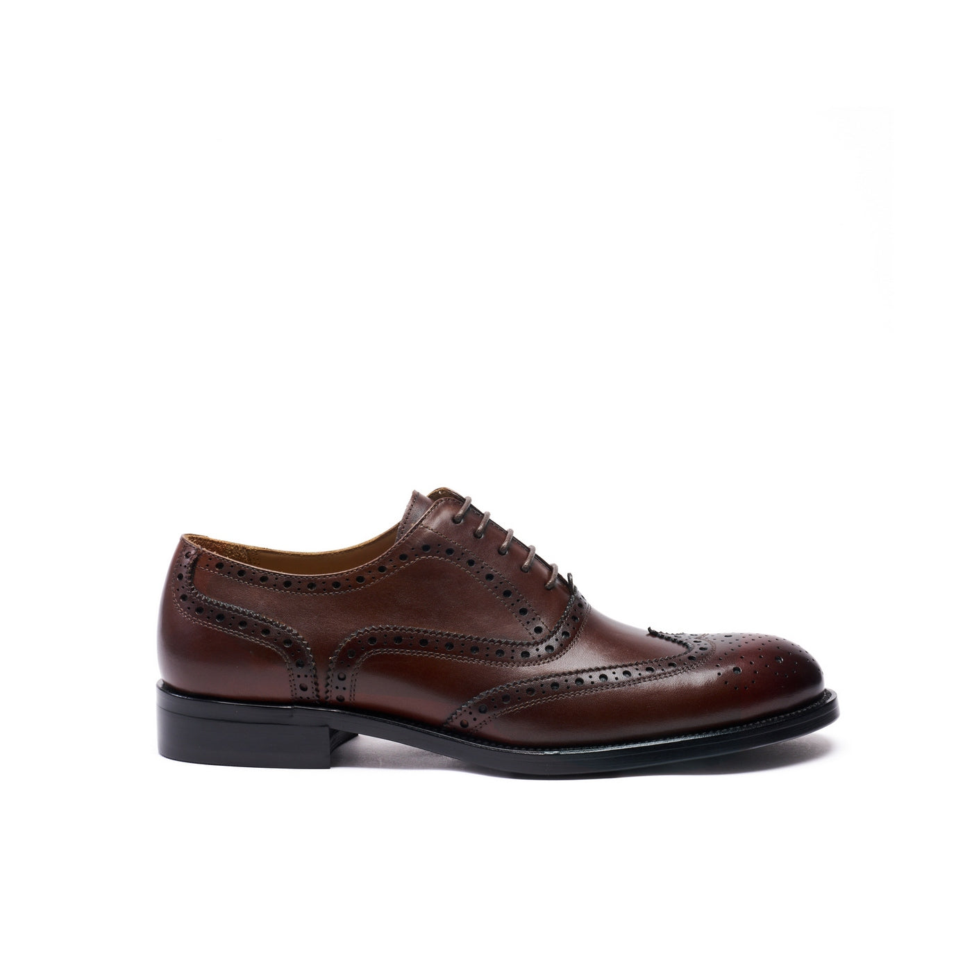 Zapatos Oxford Wingtip Dark Brown - Hombre