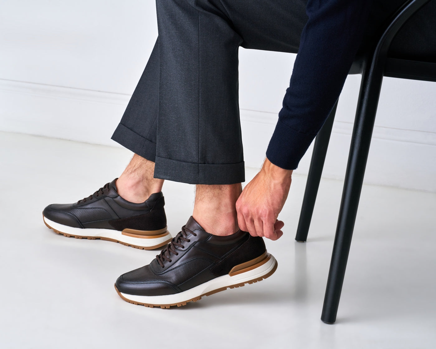 Sneaker Dark Brown - Man