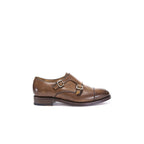 Goodyear Straight Toe Monk Strap - Chestnut Brown - Women