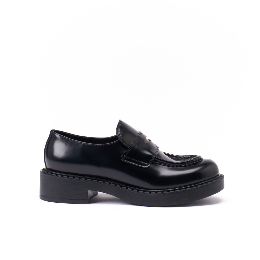 Penny Loafers - Black - Women's