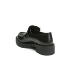 Penny Loafers - Black - Women's