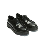 Penny Loafers - Black - Women's