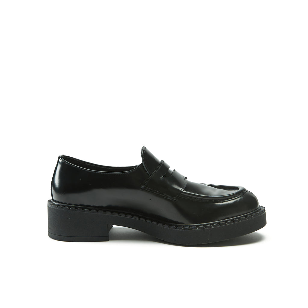 Penny Loafers - Black - Women's