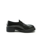 Penny Loafers - Black - Women's