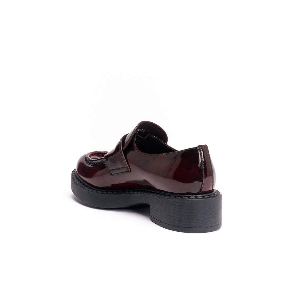Bordeaux Penny Loafers - Women