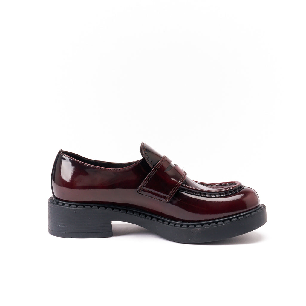 Bordeaux Penny Loafers - Women