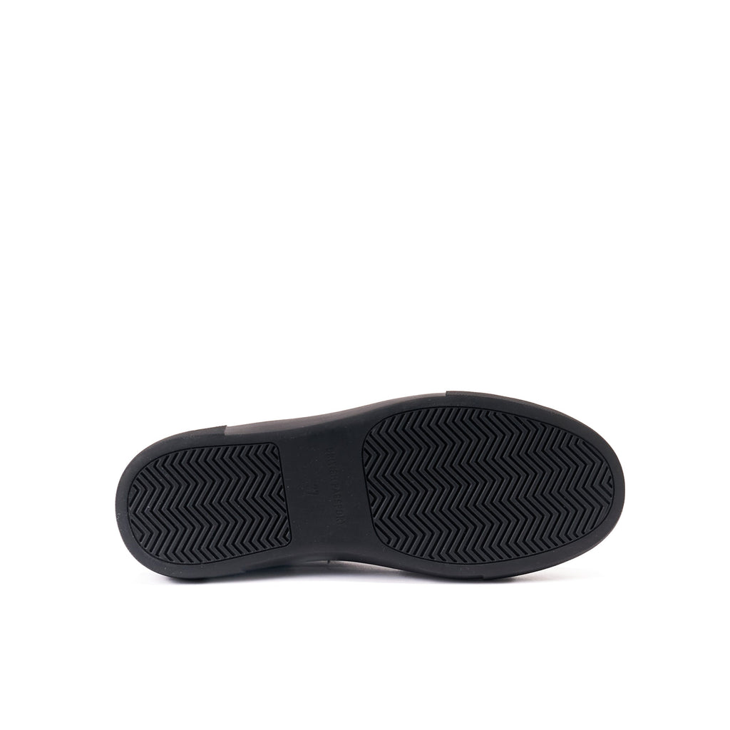 British Passport - Wingtip Sneakers - Black - Women's