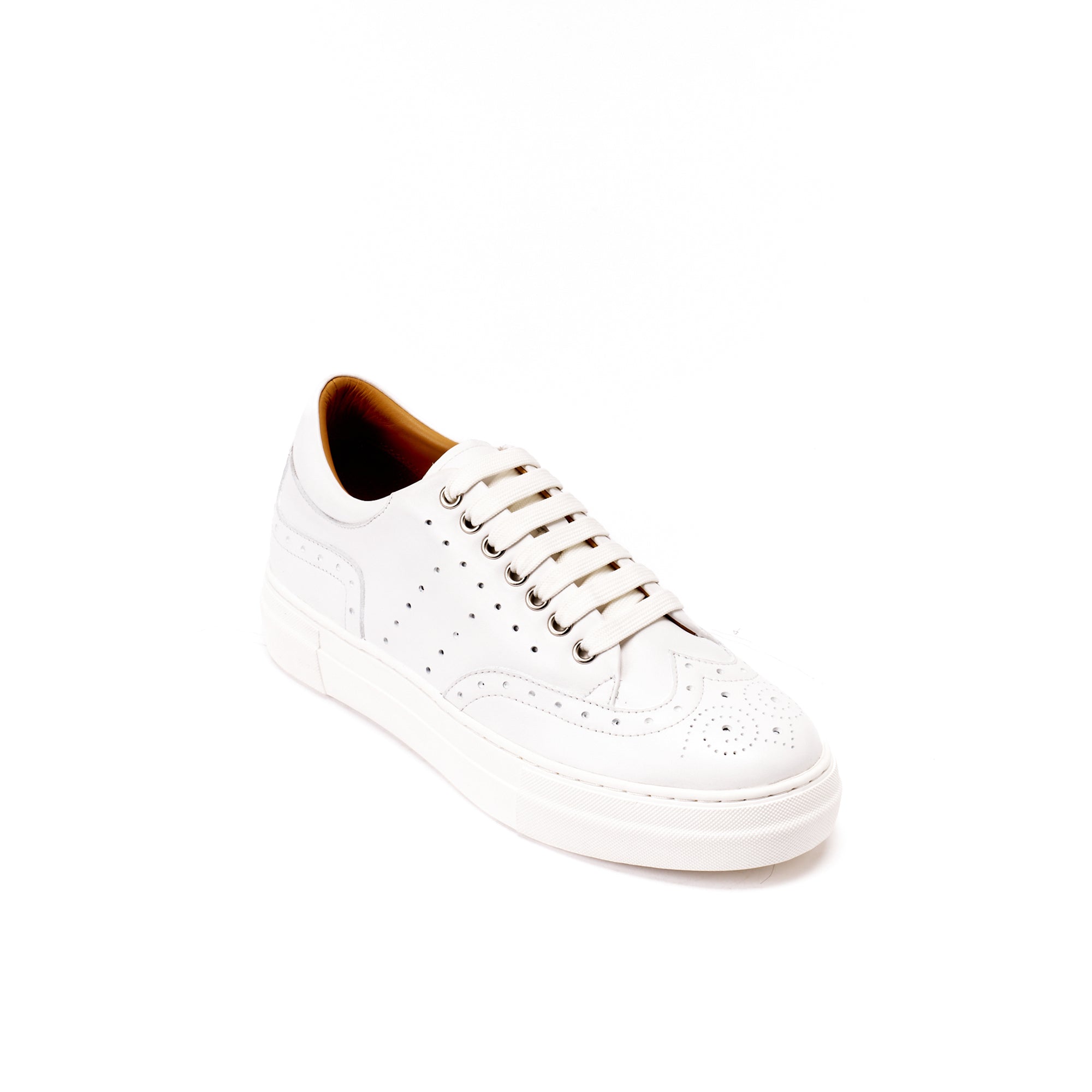 Wingtip Trainers - White - Women