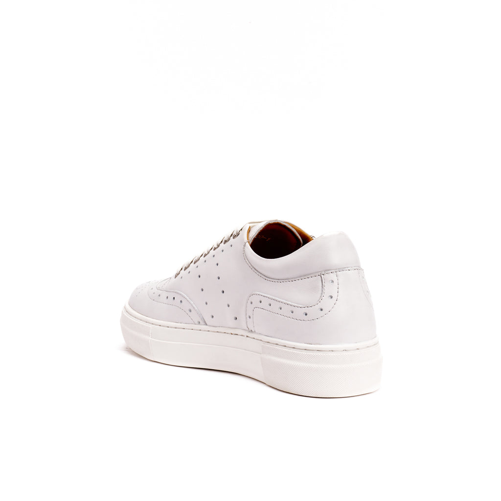 Wingtip Trainers - White - Women