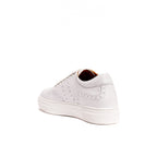 Pasaporte británico - Zapatillas Wingtip - Blanco - Mujer