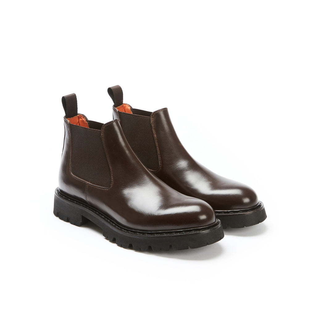 Botines Chelsea - Marrón Oscuro - Mujer
