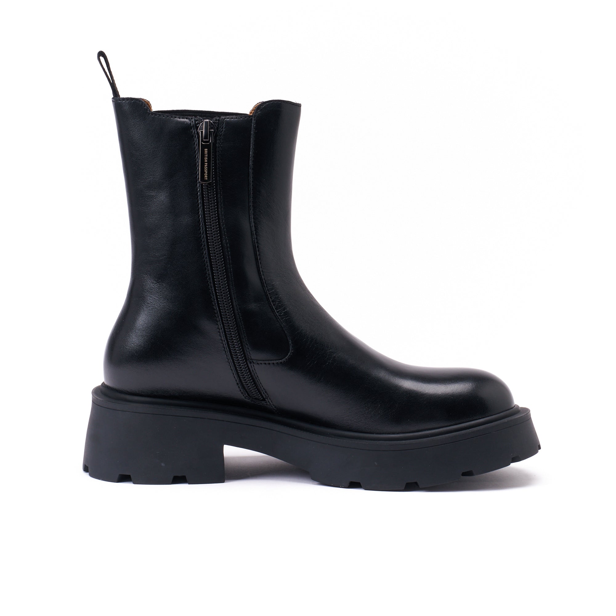 Pasaporte británico - Botas Chelsea - Negro - Mujer