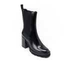 Bottines Chelsea À Talons - Noir - Femme