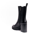 Bottines Chelsea À Talons - Noir - Femme