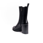 Bottines Chelsea À Talons - Noir - Femme