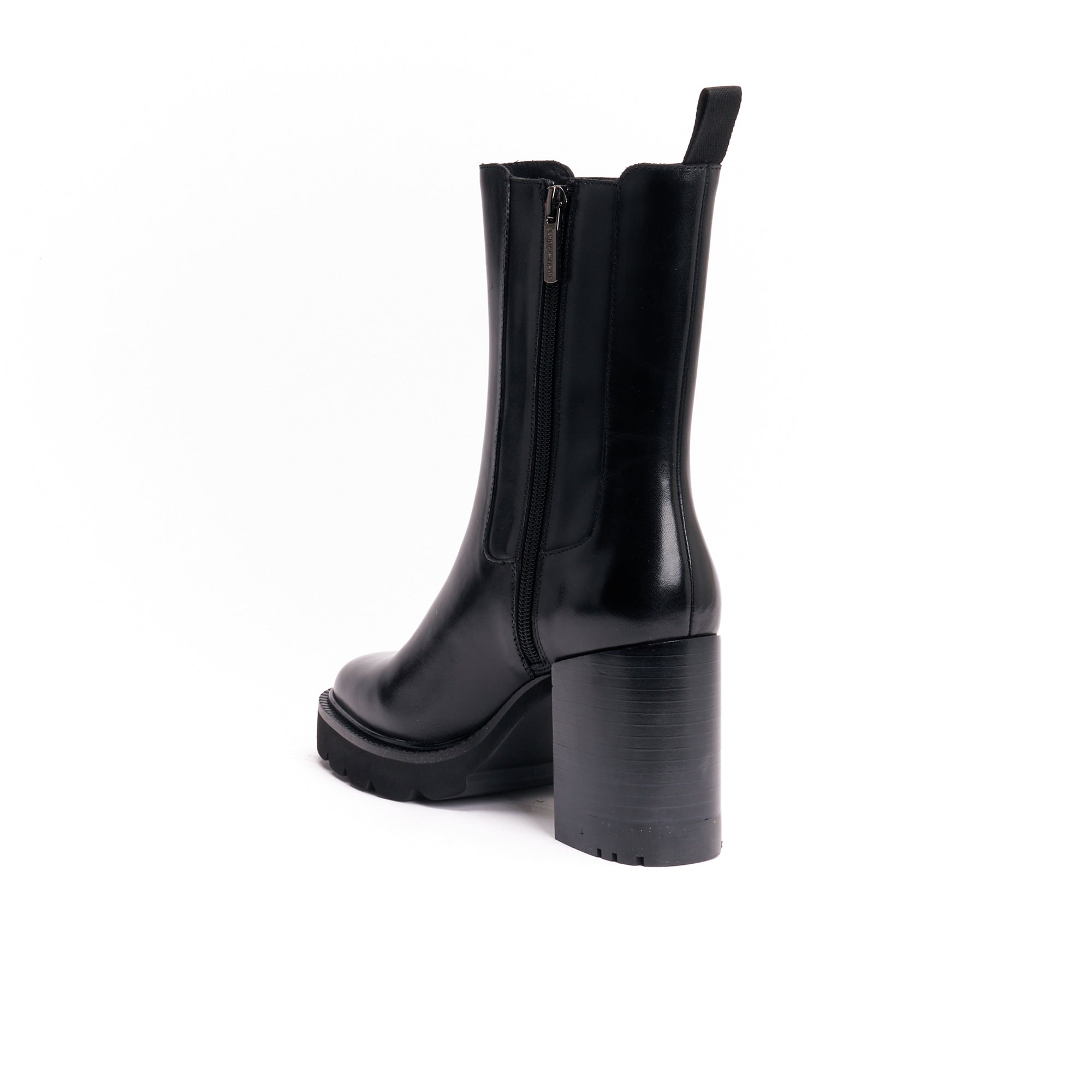 Bottines Chelsea À Talons - Noir - Femme